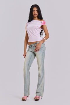 Light Wash Thirteen Jeans - W32 / Blue