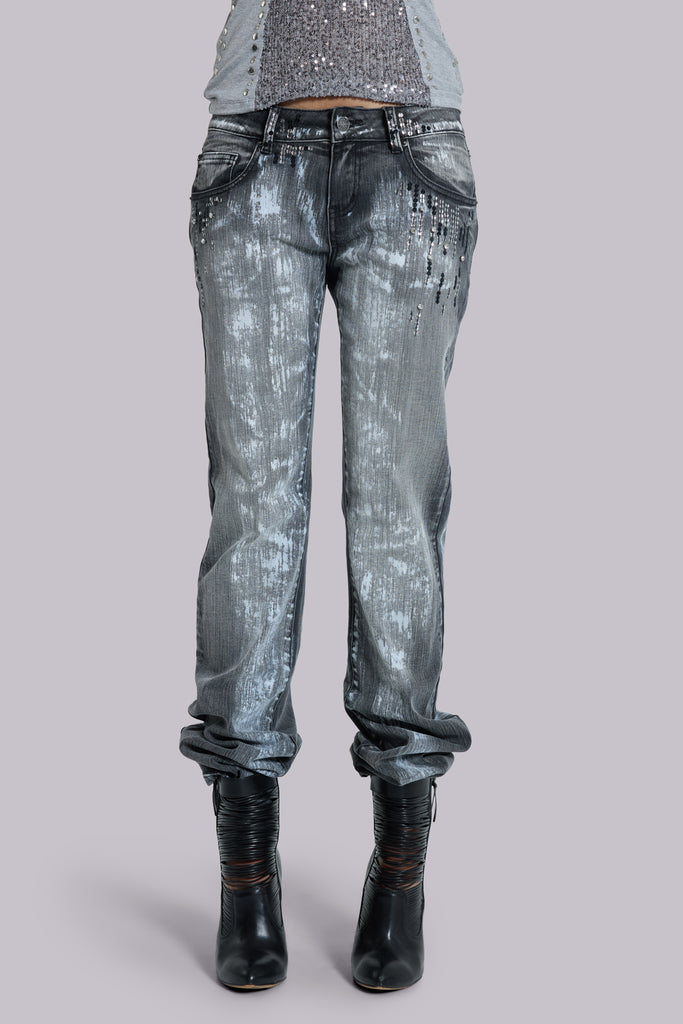 Sequin Bootcut Cooper Jeans