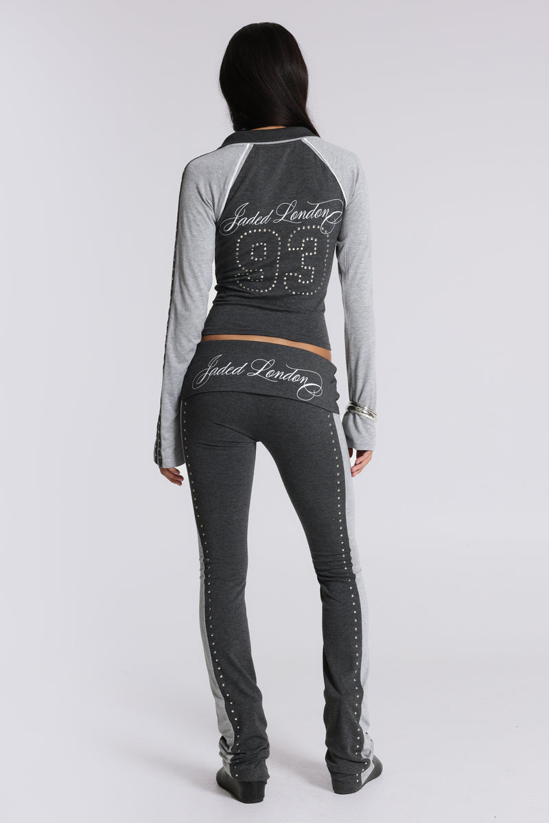 Rynna Sporty Foldover Bootcut Trousers