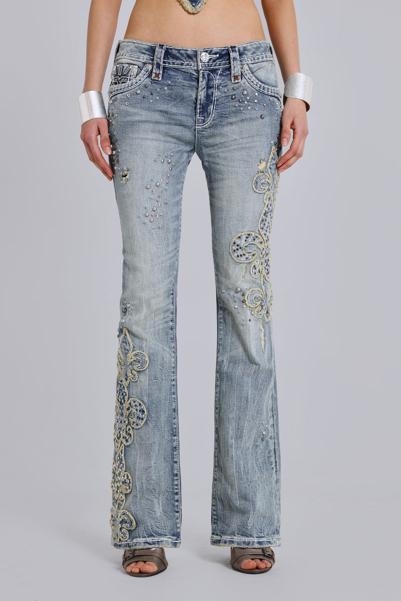 Rock Revival Embellished Madison Bootcut Jeans