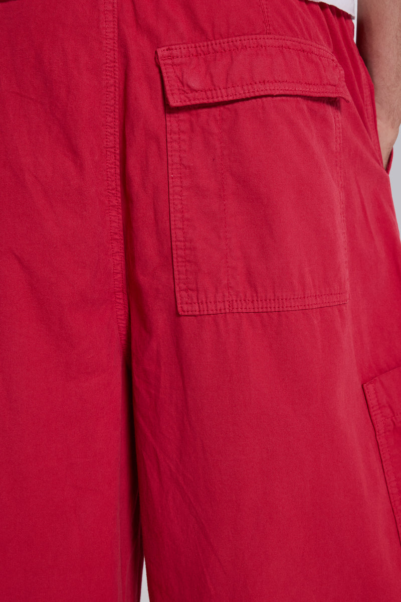 Red Parachute Cargo Pants