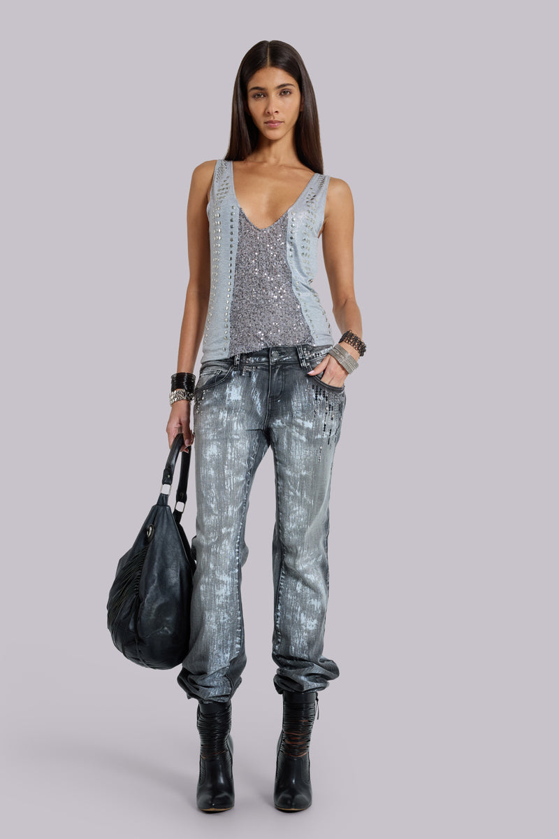 Sequin Bootcut Cooper Jeans