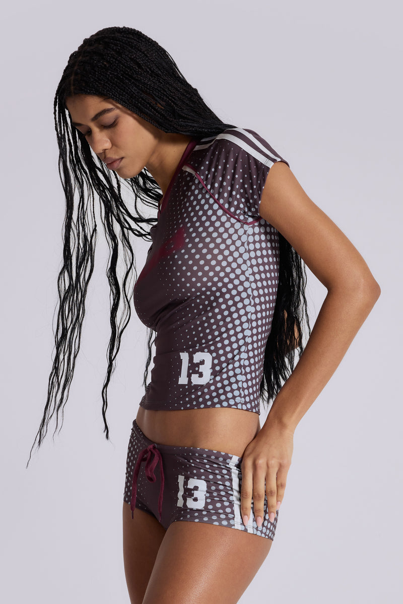 Illusion No.13 Football Baby Tee