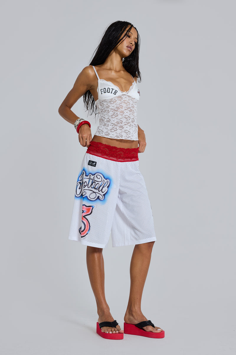 Kickoff Airbrush Airtex Shorts