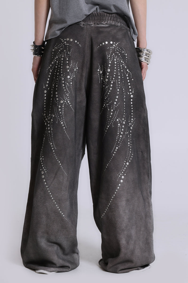Studded Wing Monster Joggers