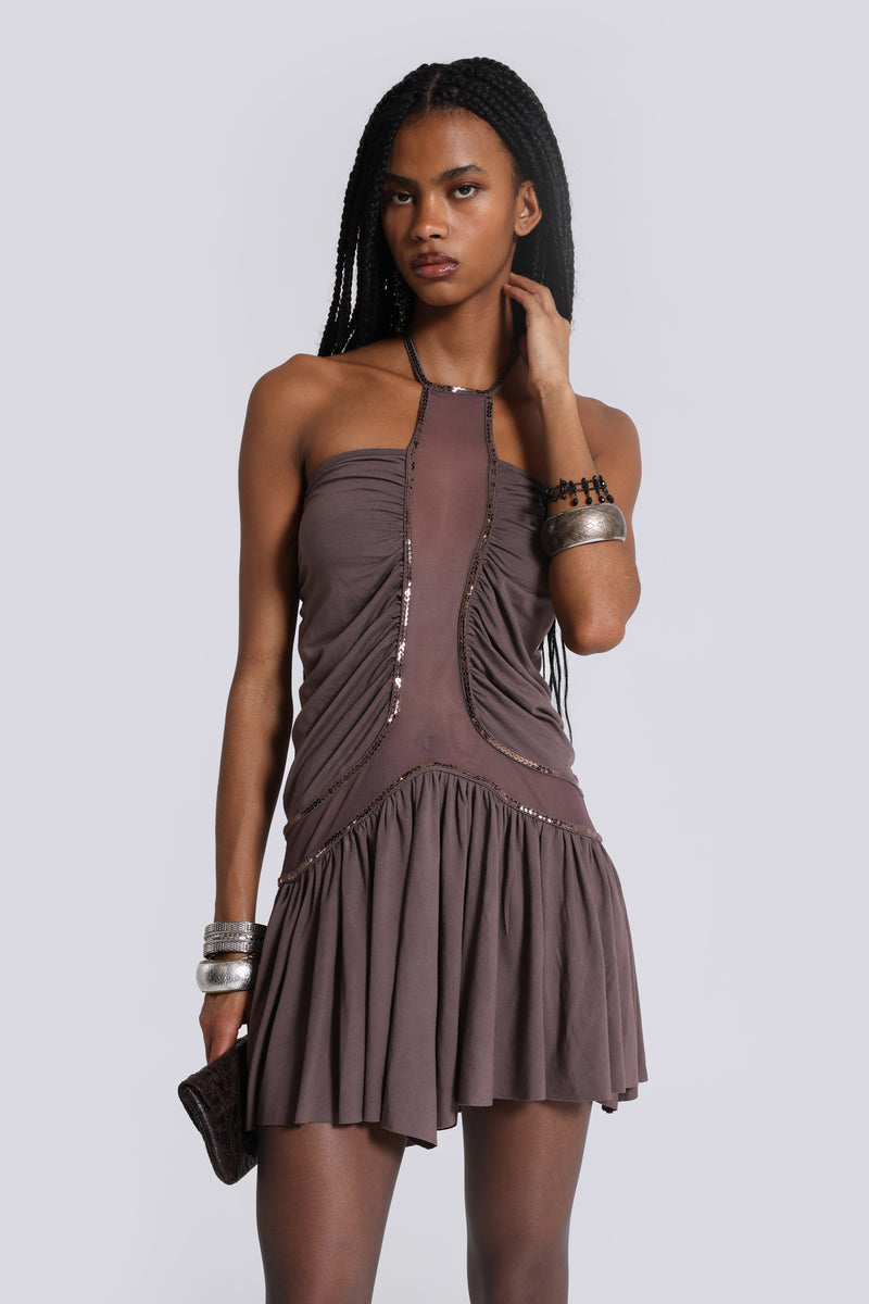 Calisse Backless Mini Dress