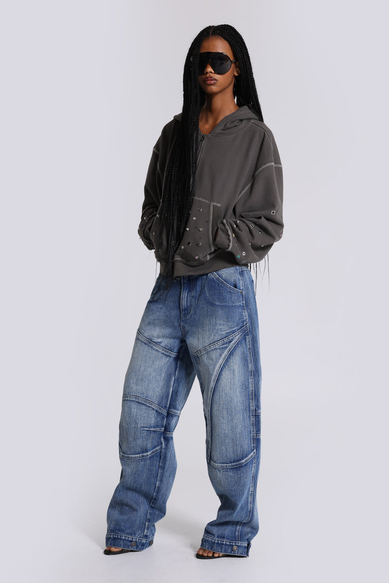 Trixa Jewel Studded Hoodie