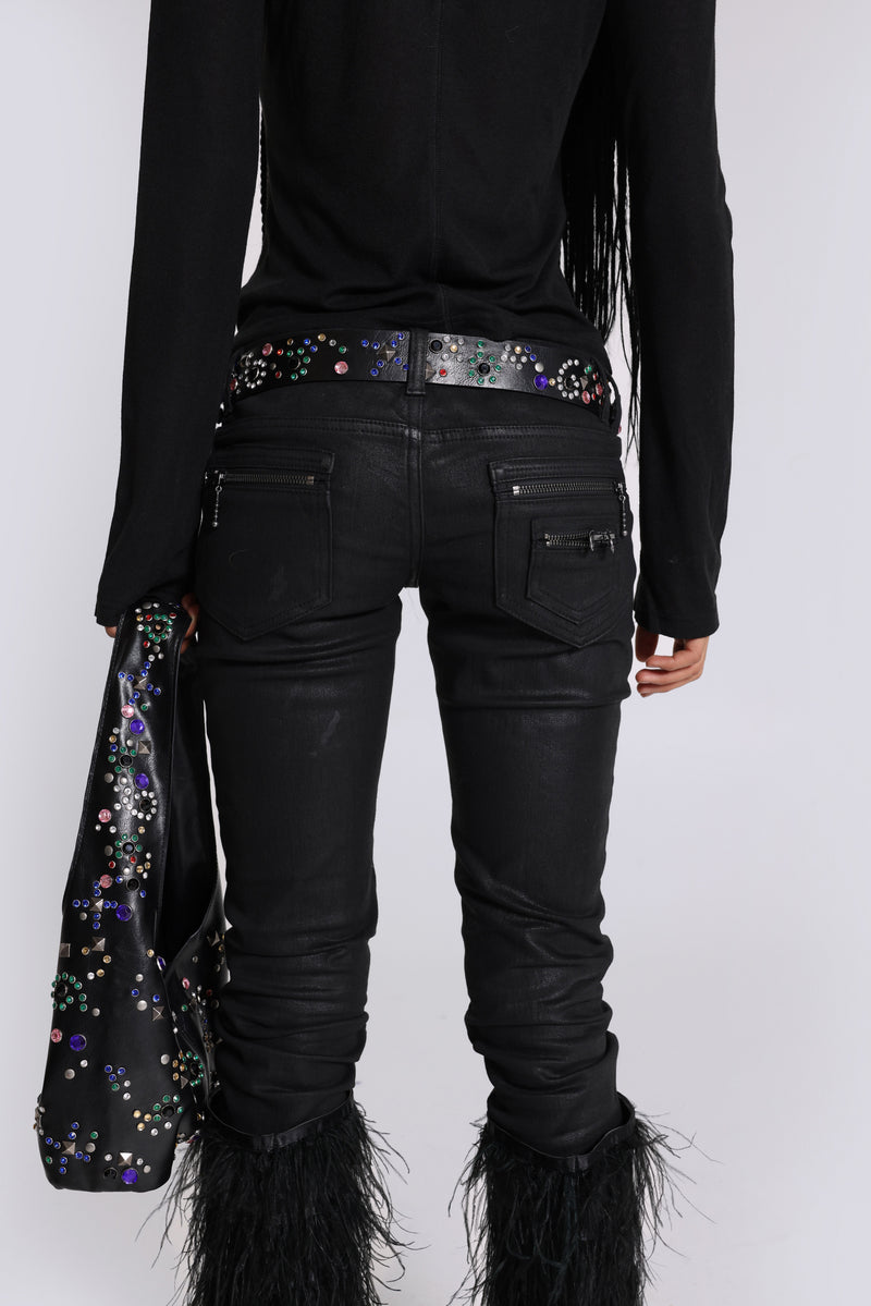 Jexa Jewel Studded Bag