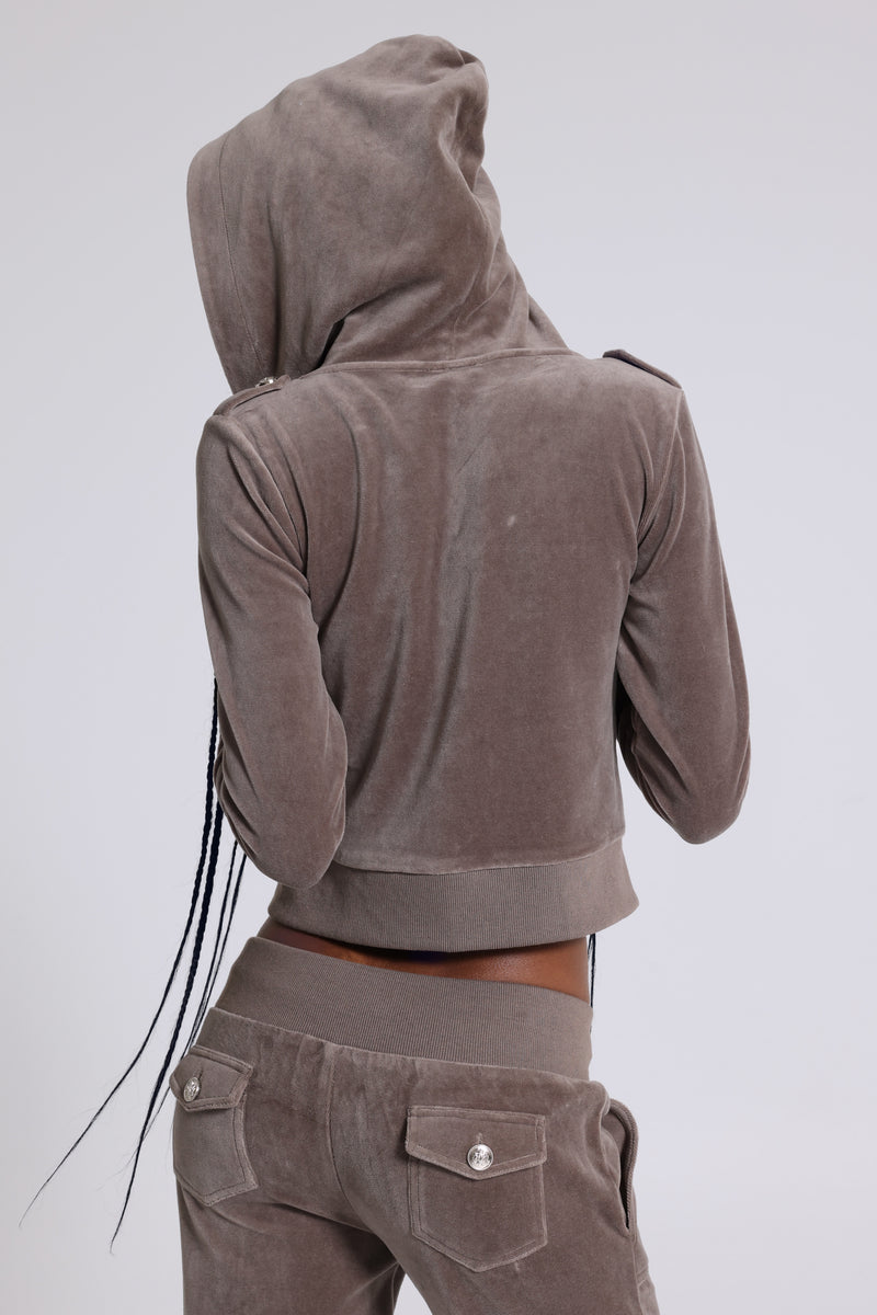 Cavalier Military Velour Hoodie