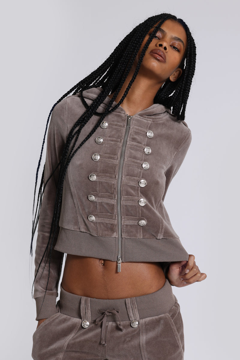 Cavalier Military Velour Hoodie
