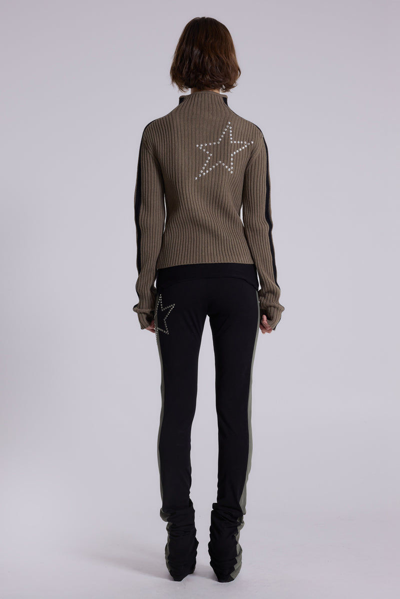 Sprint Foldover Bootcut Trousers