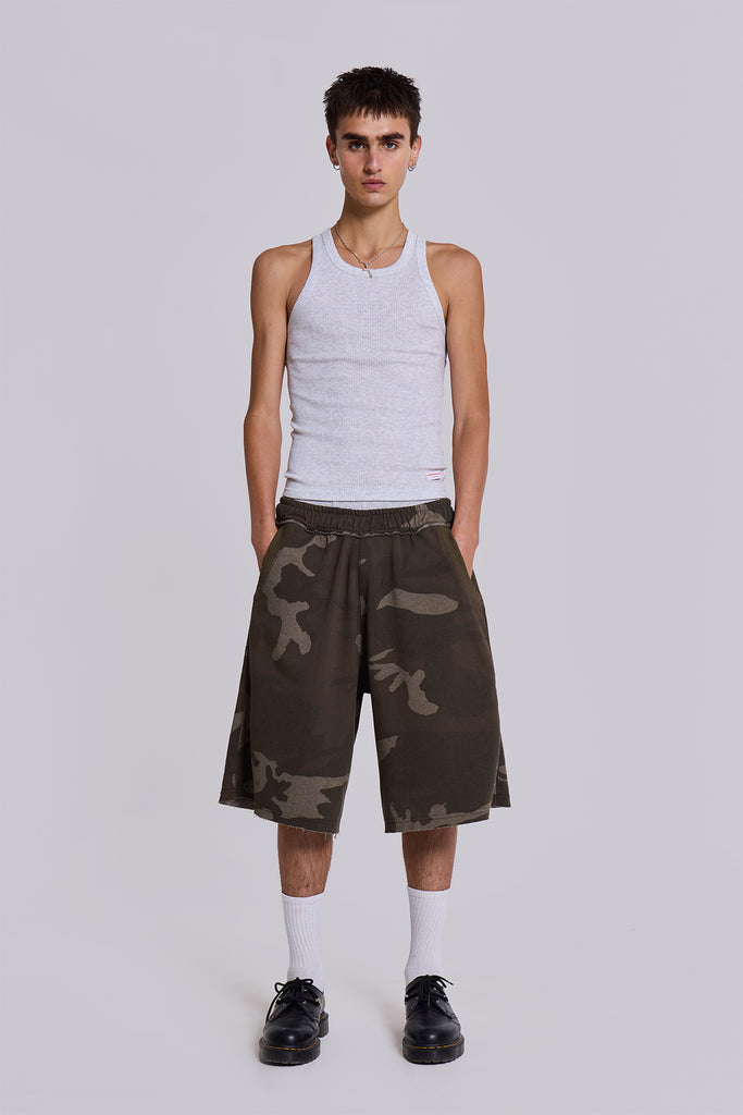 Camo Monster Jogger Shorts
