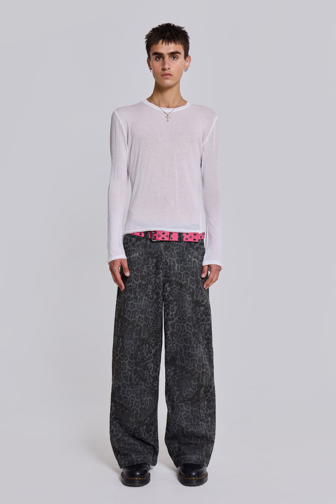 White Mist Long Sleeve Top