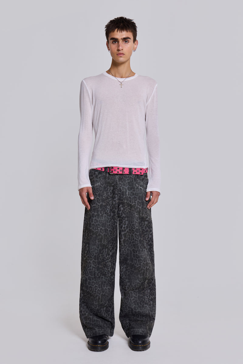 White Mist Long Sleeve Top