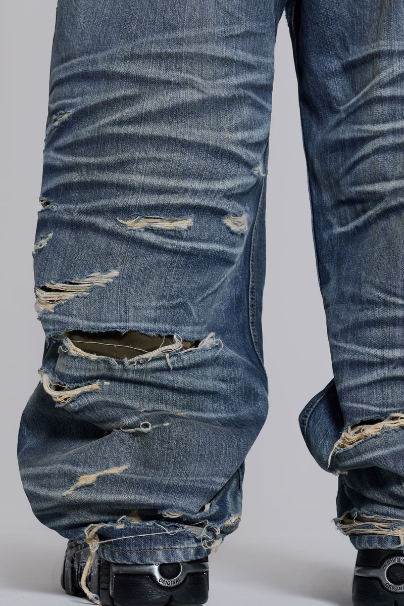 Hidden Camo Ripped XL Colossus Jeans