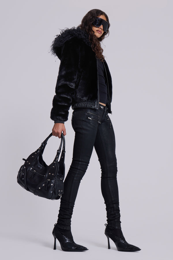 Raven Faux Fur Jacket