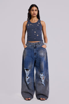 Dual XL Colossus Jeans - W24 / Blue