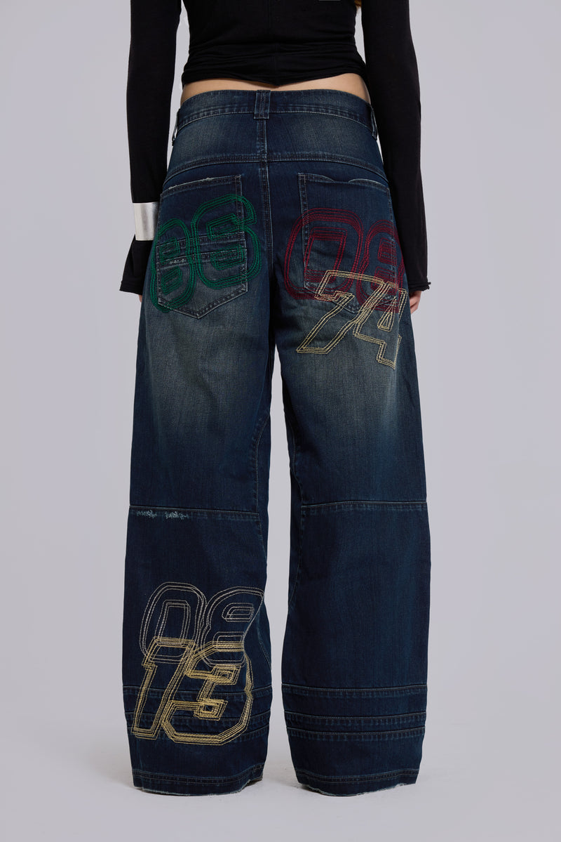 2K13 Moto Panelled Colossus Jeans