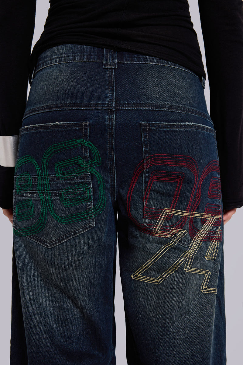 2K13 Moto Panelled Colossus Jeans