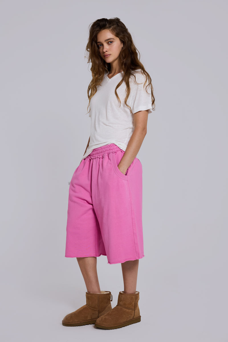 Pink Monster Jogger Shorts