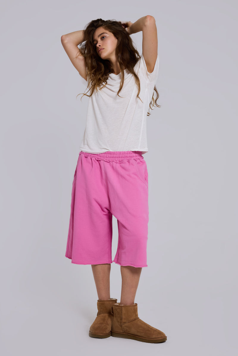 Pink Monster Jogger Shorts