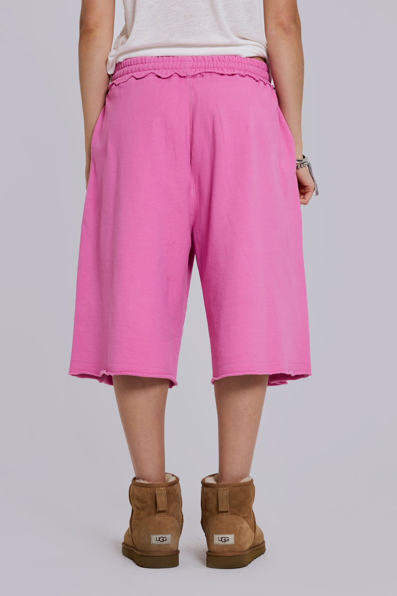 Pink Monster Jogger Shorts