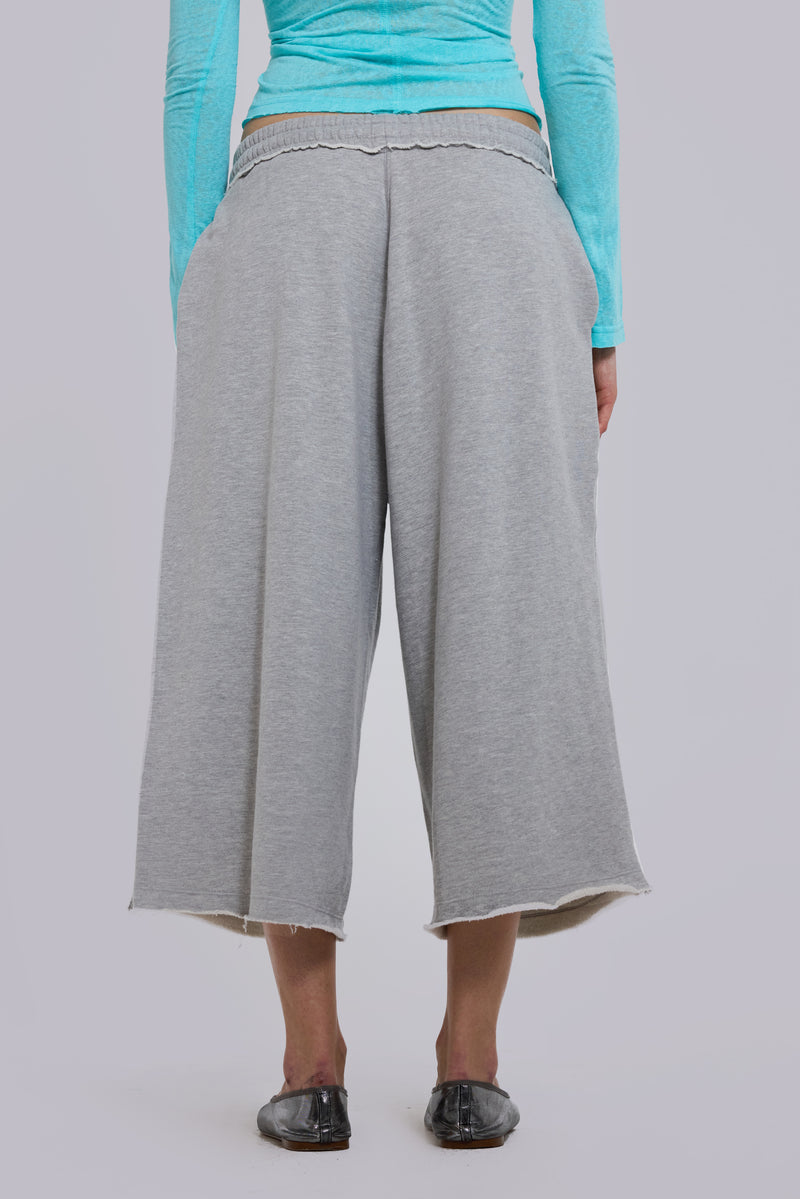Monster 3/4 Grey Marl Shorts