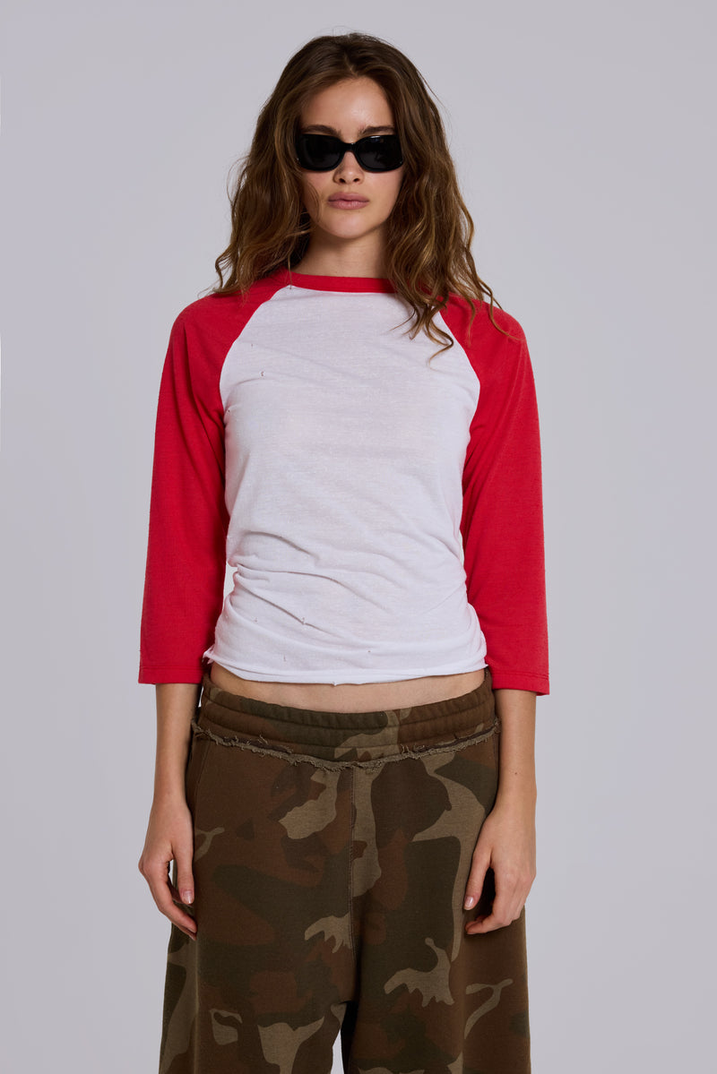 Los Angeles Raglan Top