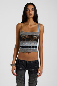 Alloya Lace Cami Top - UK 4 / Cream