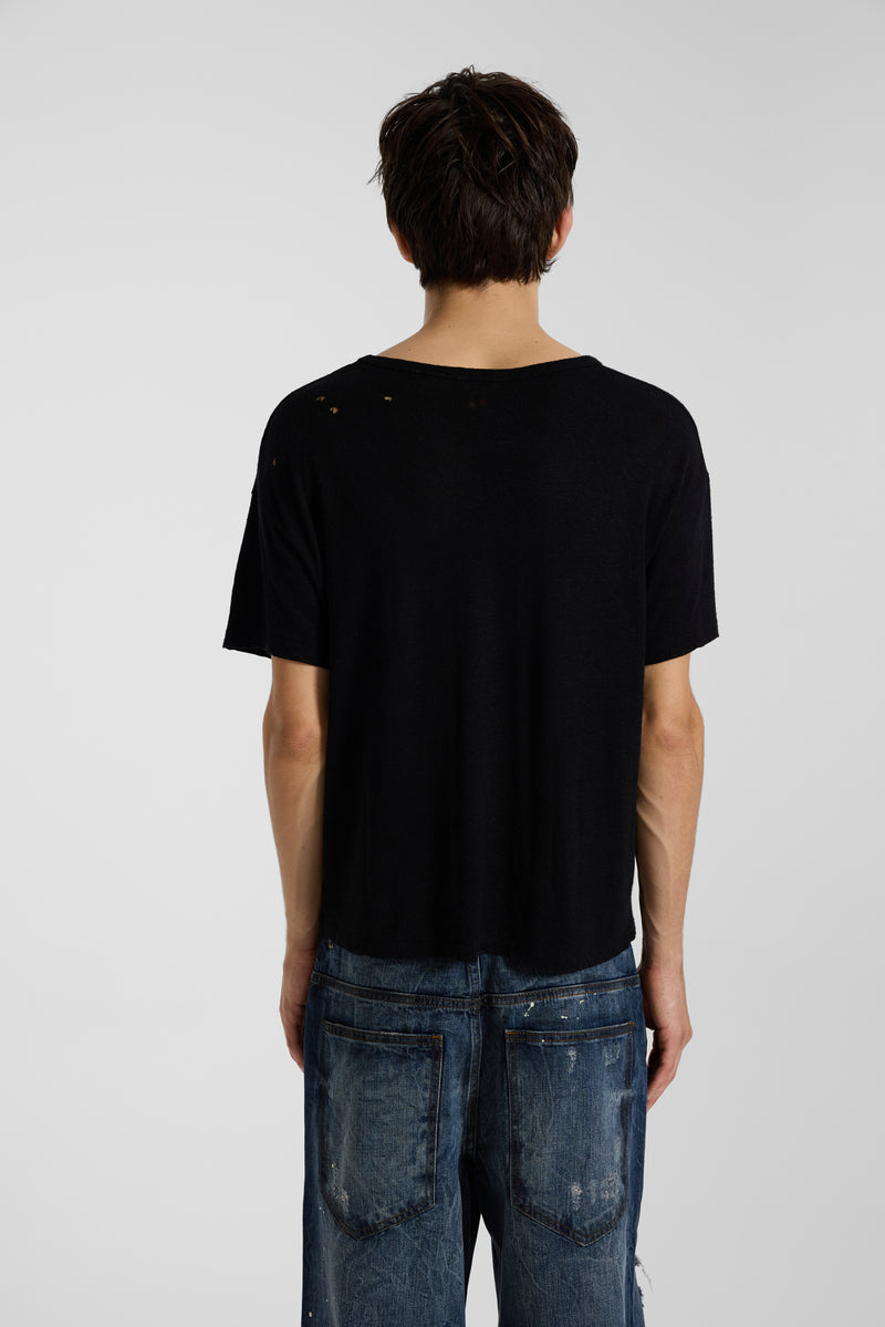 Black Slub T-Shirt – view 14