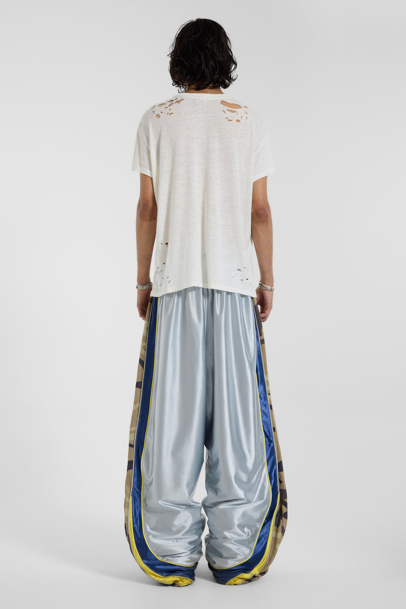 Panelled Camo Mesh Jogger - JMJ7007_FLB1