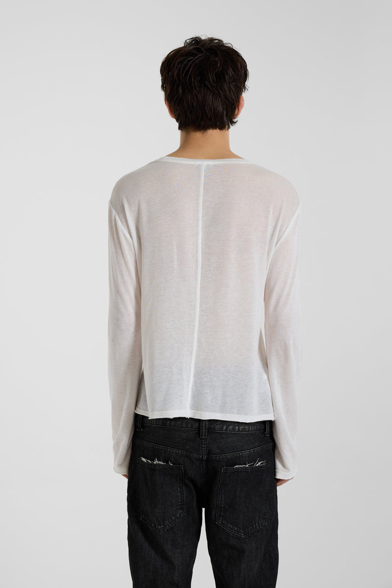 White Mist Long Sleeve Top – view 12