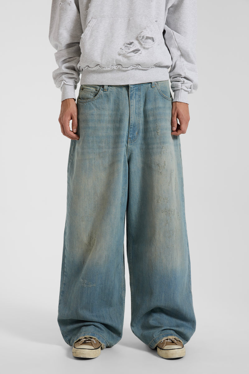 Light Wash Slub XL Colossus Jeans – view 8