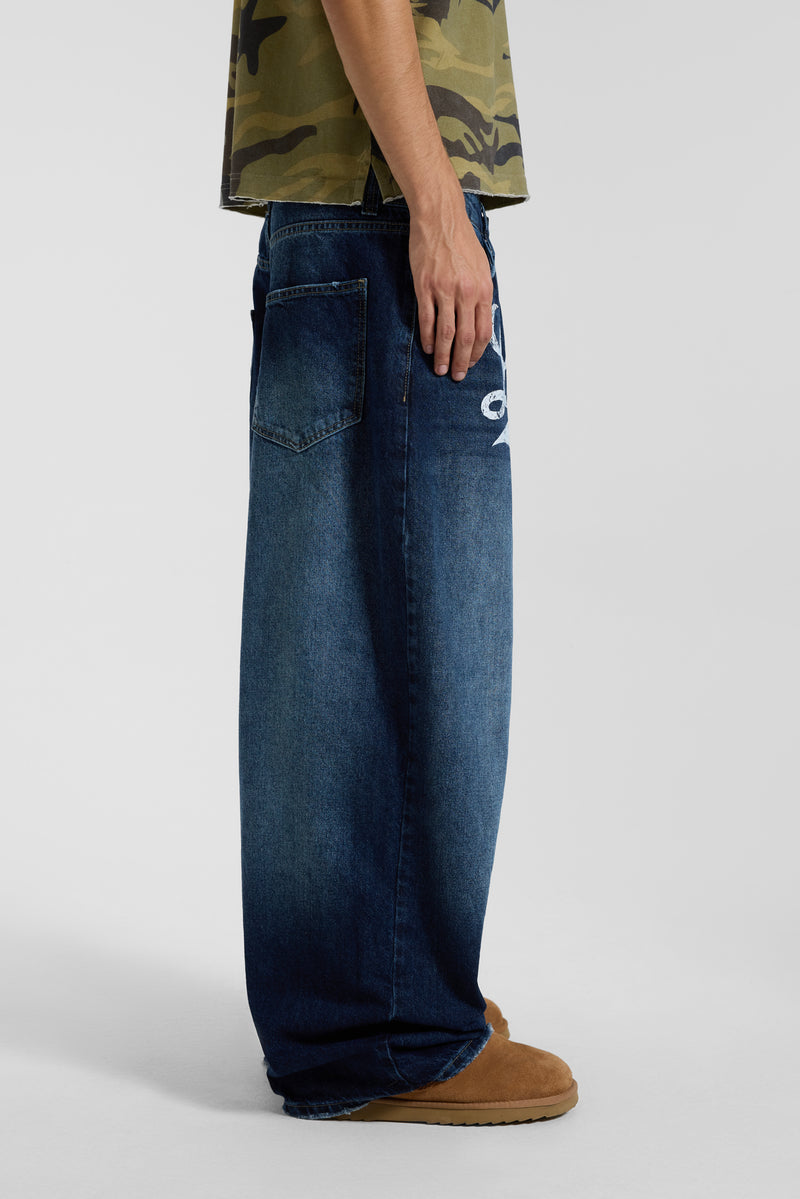 LDN XL Colossus Blue Jeans – view 12