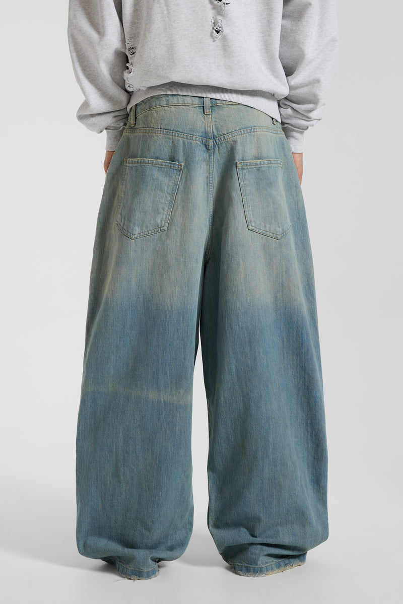 Light Wash Slub XL Colossus Jeans – view 12