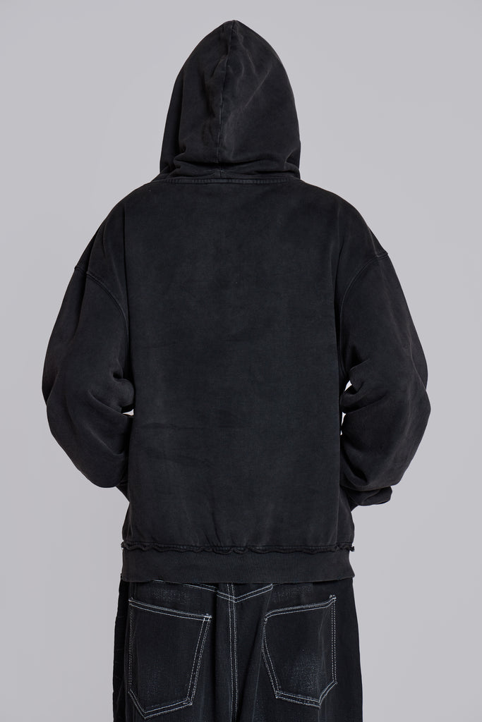 Open Casting Black Hoodie