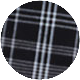 Black Check Goliath Suit Trousers