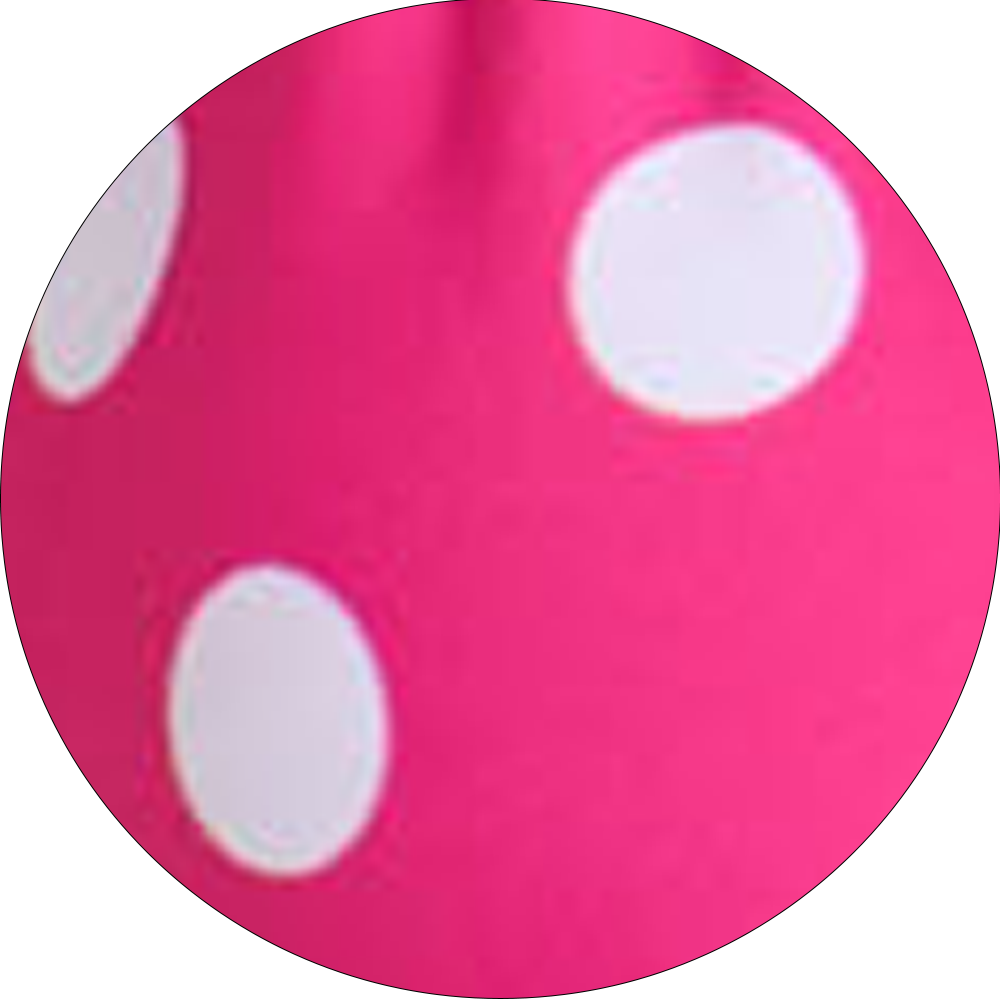 Lola Mini Short Bikini Bottoms in Pink Polkadot
