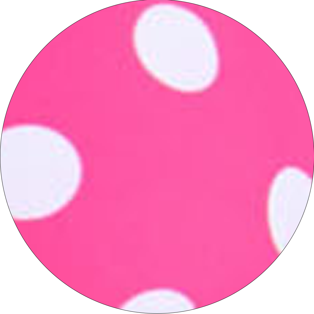 Lola Reversible Triangle Bikini Top in Pink Polkadot